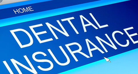 dental insurance on computer screen