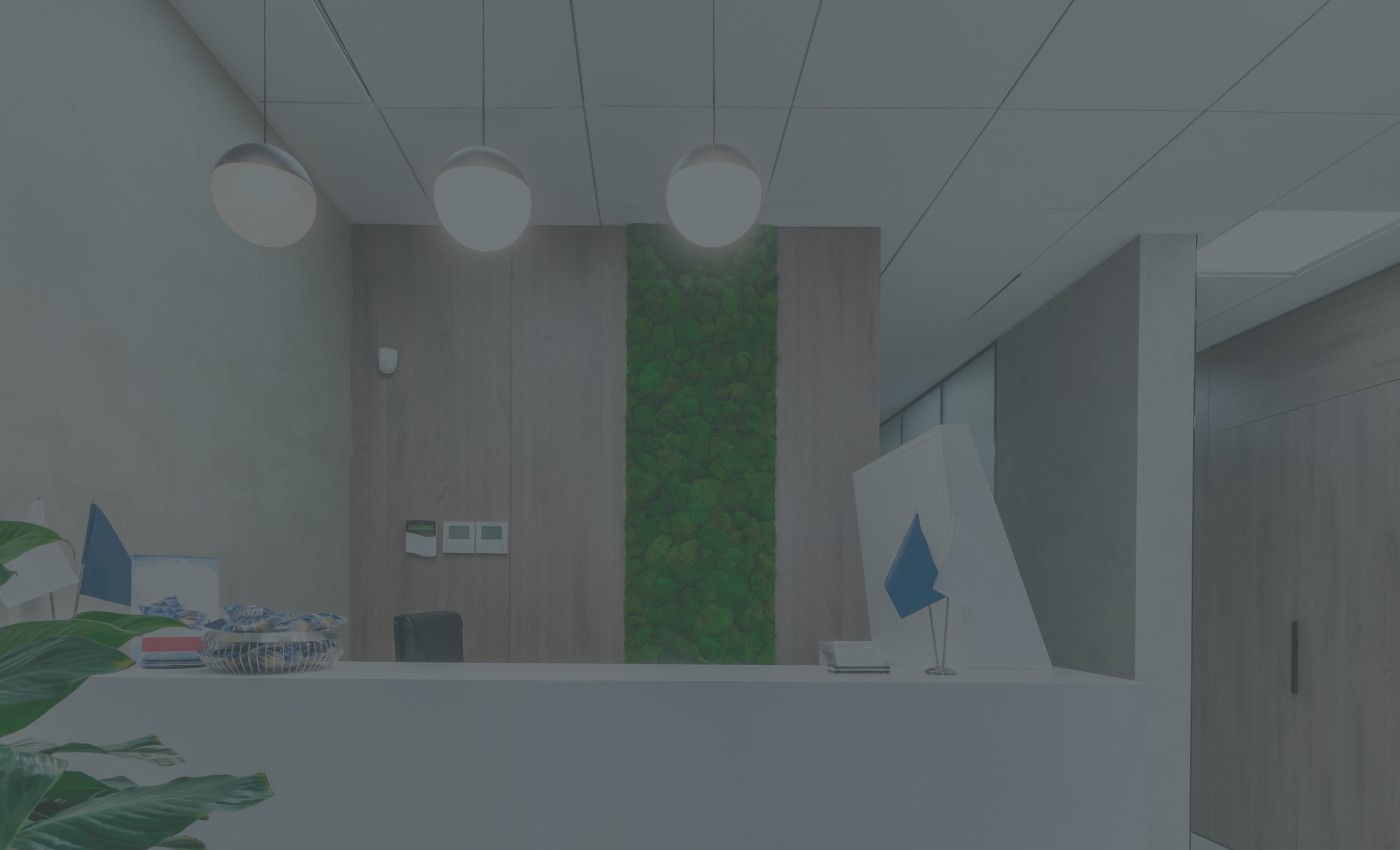 Village Dental office reception desk