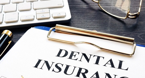 Dental insurance form for the cost of Invisalign in Reno